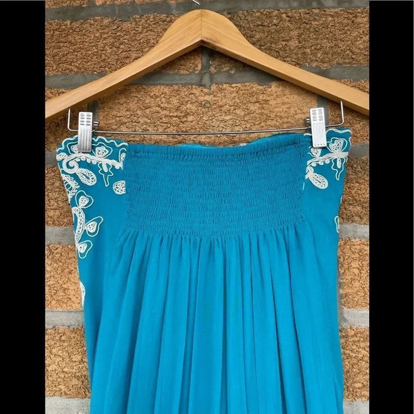 TANIA MOHAN TABLA GODDESS SILK SHORT DRESS XS - Picture 9 of 15